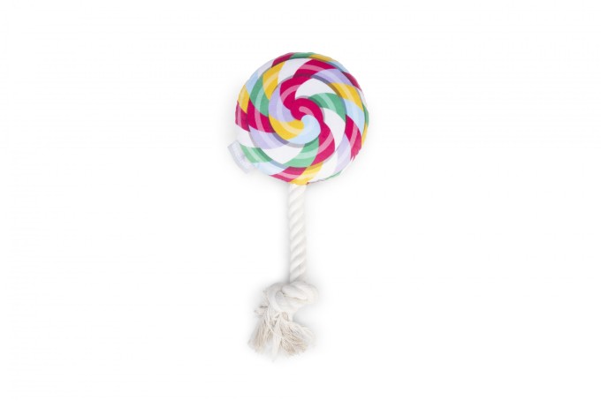 Beeztees Lollipop Plyšová hračka pro psy 32cm