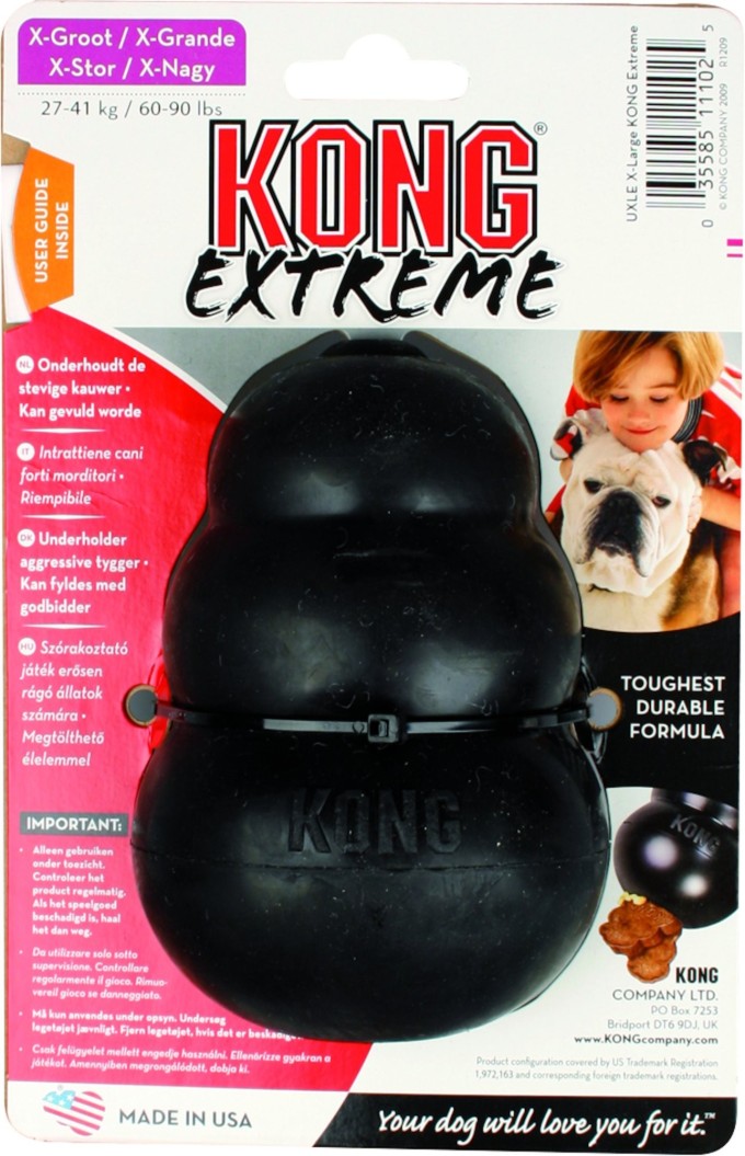 KONG Hračka Extreme Wobbler černá XL