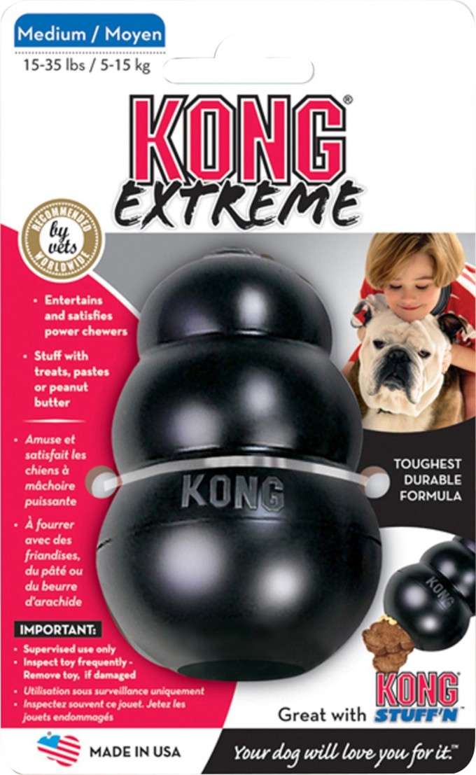 KONG Hračka Extreme Wobbler černá M