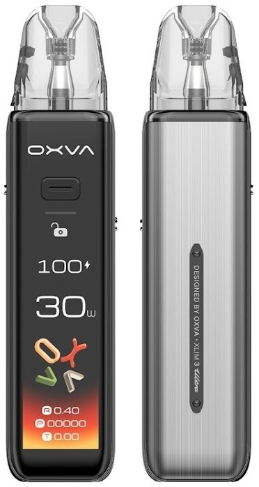 OXVA Xlim 3 ULTRA elektronická cigareta 1500mAh Satin Gray