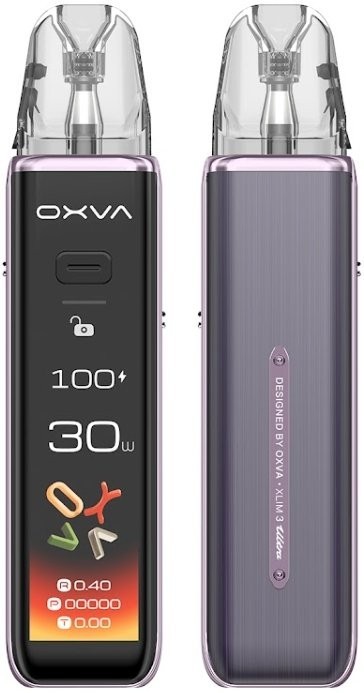 OXVA Xlim 3 ULTRA elektronická cigareta 1500mAh Satin Purple