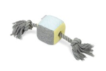 Beeztees Hračka krychle s lanem pro štěňata 35cm