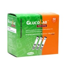 GlucoLab Testovací proužky pro glukometr 50 ks