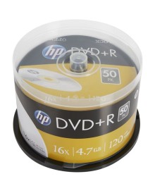 DVD+R HP 4,7 GB (120min) 16x 50-cake