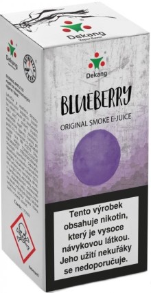 Liquid Dekang Blueberry 10ml - 11mg (Čučoriedka)