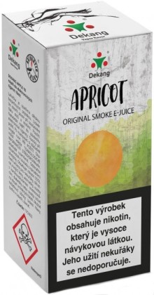 Liquid Dekang Apricot 10ml - 6mg (Marhuľa)