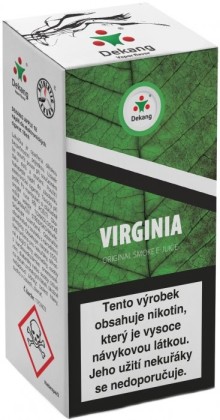 Liquid Dekang Virginia 10ml - 6mg (virginia tabak)