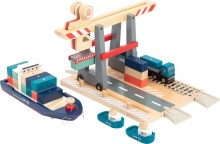 Small Foot Lodní depo s příslušenstvím