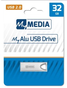 32GB USB Flash 2.0 MyAlu stříbrný, MyMedia