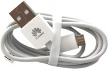 Huawei PY0857 microUSB Dátový Kábel White (Bulk)