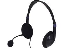 Sandberg PC sluchátka SAVER USB headset s mikrofonem, černá