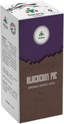 Liquid Dekang Blueberry Pie 10ml - 0mg (Čučoriedkový koláč)