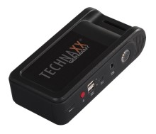Technaxx Jump Starter, Powerbanka 3-v-1, 10000mAh, startér, nabíjení, světlo, černá (TX-218)
