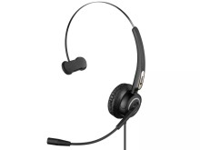 Sandberg PC sluchátka USB Pro Mono Headset s mikrofonem, černá