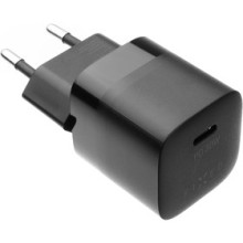 FIXED Mini adaptér,USB-C,kabel,30W,čierny