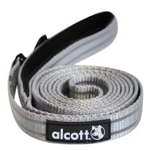 Alcott reflexné vodítko pre psy, šedé, veľkosť L