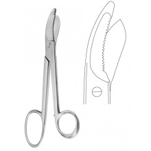 Nůžky na obvaz Bruns Krokodýl