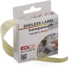 COLOP e-mark® nalepovací páska transparentní, 14mm x 8m