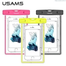 Pouzdro USAMS YD001 Luminous vodotěsné Smartphone 5.5" Pink
