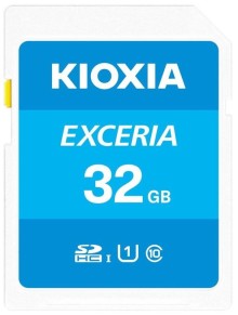SDHC 32GB paměťová karta Kioxia EXCERIA N203, UHS-I (U1) (100MB/s) Class 10