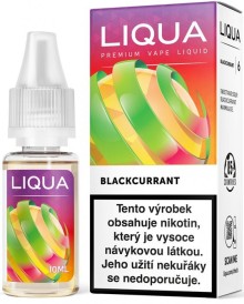 Liquid LIQUA CZ Elements Blackcurrant 10ml-0mg (čierna ríbezľa)