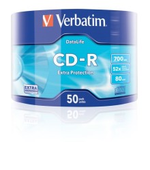 CD-R Verbatim DL 700MB (80min) 52x Extra Protection 50-spindl RETAIL