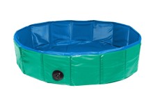 Karlie Skladací bazén pre psy zeleno/modrý  80x20cm