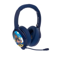BuddyPhones Cosmos+, dětská bluetooth sluchátka s odnímatelným mikrofonem, tmavě modrá