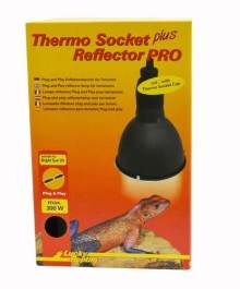 Lucky Reptile Thermo Socket plus Reflector "Plug and Play" Malý s konektorom, V.20 x ø14 cm