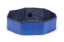 Karlie bazén, modrý/čierny, 80x20cm