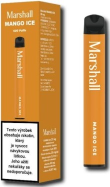 Marshall elektronická cigareta 20mg Mango Ice