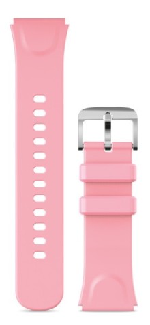 Řemínek silikonový ALIGATOR Junior (TD36), růžový