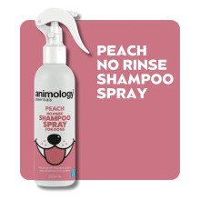 Animology Essentials Bezoplachový šampon pro psy ve spreji s broskvovou vůní 250ml