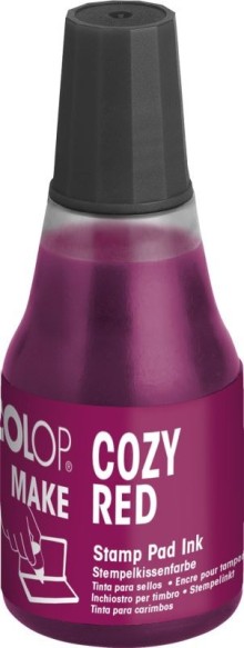 COLOP Razítková barva MAKE Refill ink 25ml, cozy red