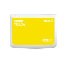COLOP Inkoustový polštářek MAKE 2 (11x7cm), sunny yellow