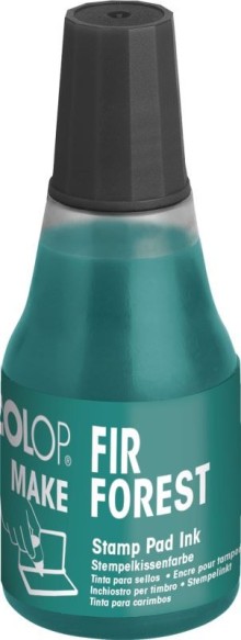 COLOP Razítková barva MAKE Refill ink 25ml, fir forest