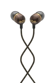 House of Marley Smile Jamaica, sluchátka do uší USB-C s mikrofonem, Brass