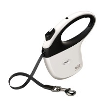 Flexi Vodítko One for All pásek 5m bílo-černé