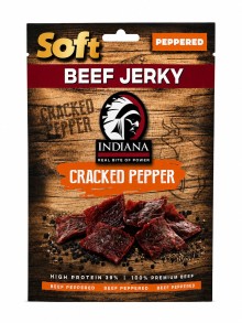 INDIANA Soft Jerky Beef Peppered 20g